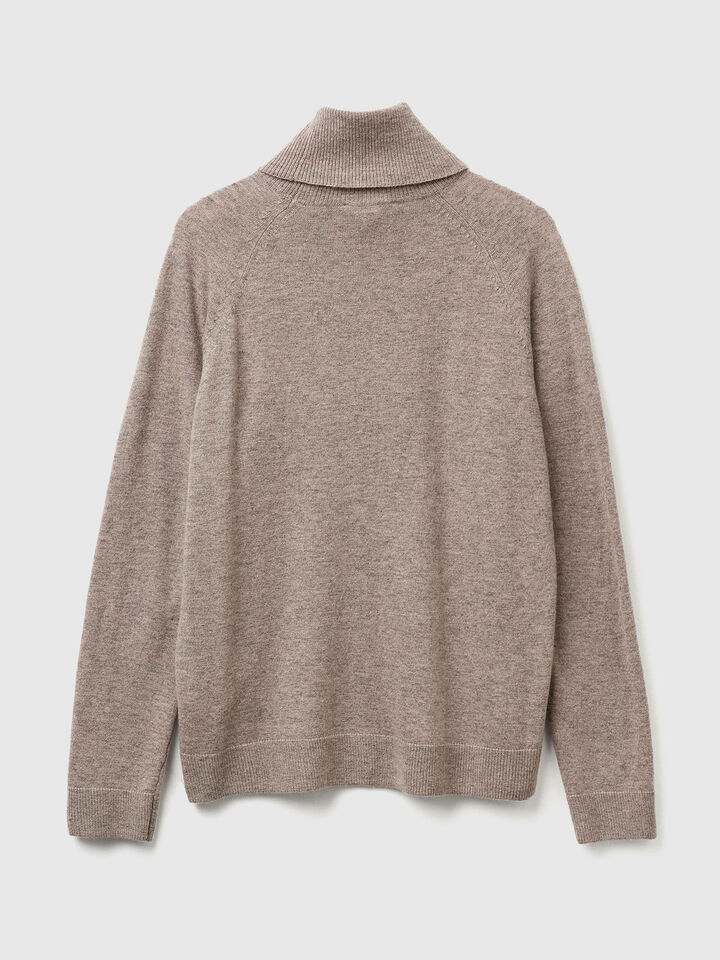 TURTLE NECK SWEATER Women image number 5